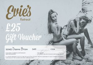 Evie's £25 gift voucher