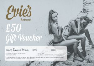 Evie's £50 gift voucher